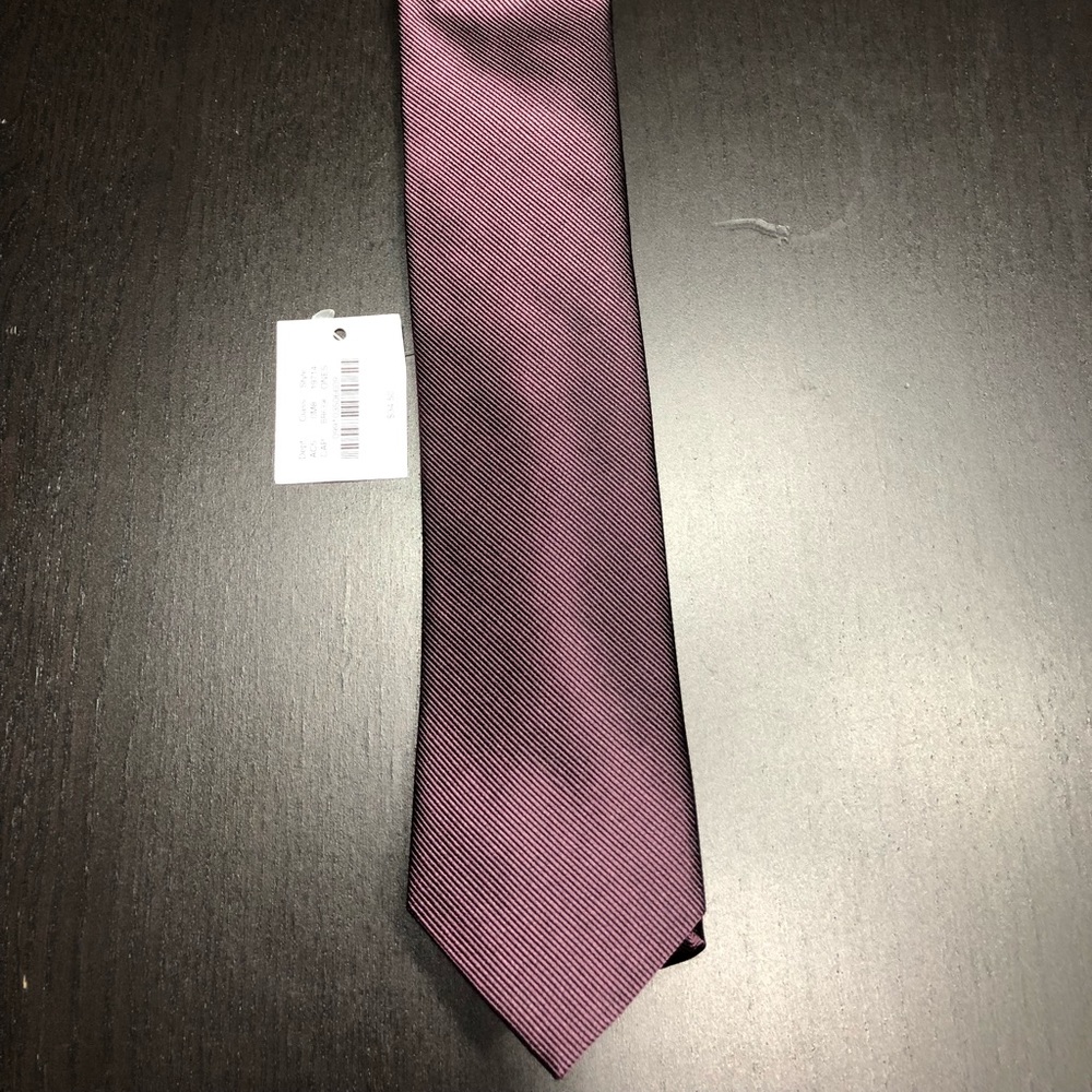 NWT J. Crew Silk Purple Tie